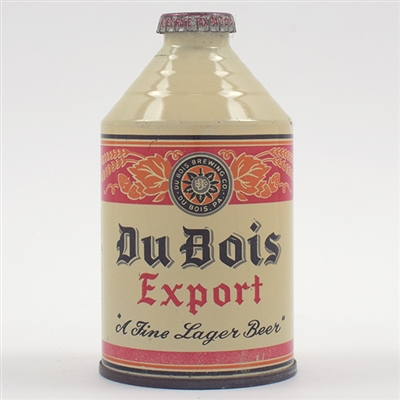 Du Bois Export Beer Crowntainer Cone Top 193-5