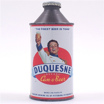 Duquesne Beer Cone Top NON-IRTP 2 FACE 160-1