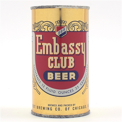 Embassy Club Beer Flat Top NON-IRTP 59-32