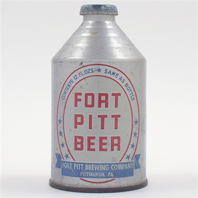 Fort Pitt Beer Crowntainer Cone Top 194-9