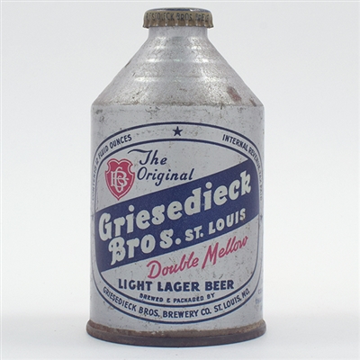 Griesedieck Bros Beer Crowntainer Cone Top 195-5
