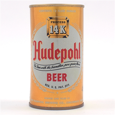Hudepohl 14K Beer Insert Tab 77-34