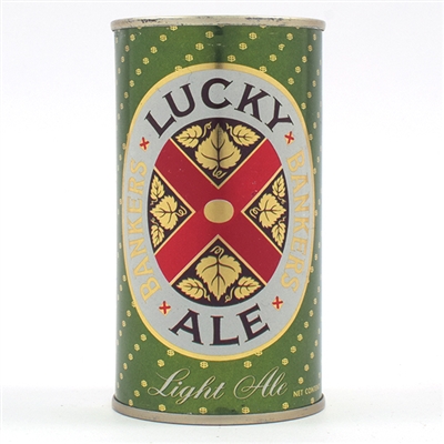 Lucky Bankers Ale Flat Top 12 OZ 93-6 SHARP