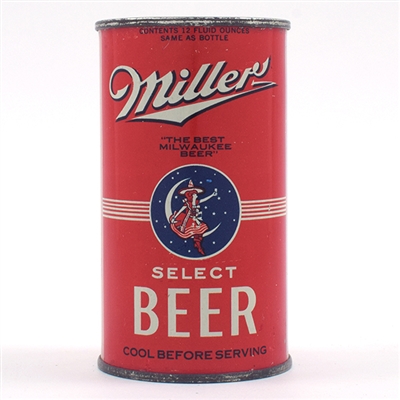 Miller Beer Opening Instruction Flat Top 99-27
