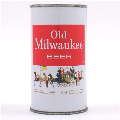 Old Milwaukee Pale Gold Flat Top Milwaukee 107-29 MINTY