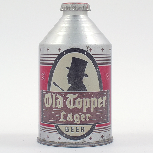 Old Topper Beer Crowntainer Cone Top 198-2