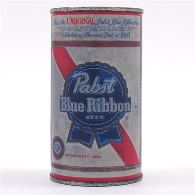 Pabst Blue Ribbon EMBOSSED Flat Top ACTUAL 238-28 RARE