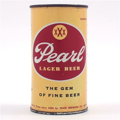 Pearl Beer Flat Top NO SUNBURST KEGLINED UNLISTED