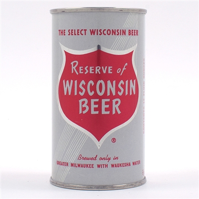 Reserve of Wisconsin Beer Flat Top FOX HEAD 122-30 MINTY