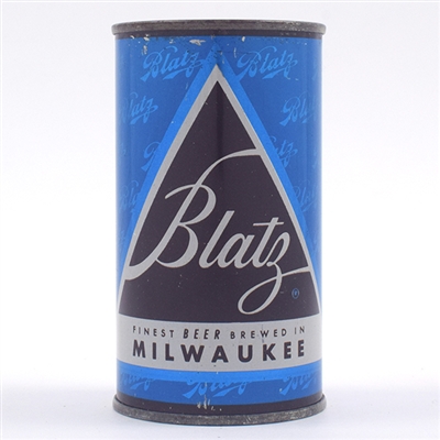 Blatz Beer Christmas Set Can DARK BLUE Flat Top 39-12