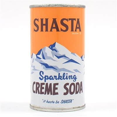 Shasta Creme Soda Flat Top