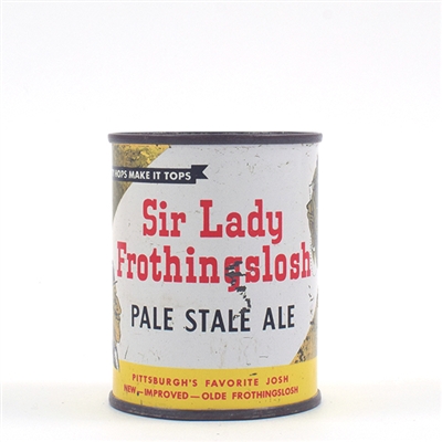 Sir Lady Frothingslosh Ale 8 oz Flat Top 242-16 TOUGH