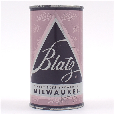 Blatz Beer Christmas Set Can PINK Flat Top 39-15