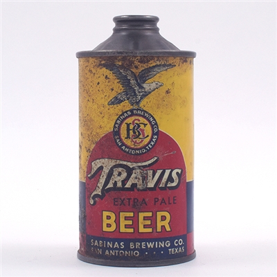 Travis EXTRA PALE Beer Cone Top 187-5 RARE