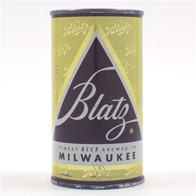 Blatz Beer Christmas Set Can YELLOW Flat Top 39-16