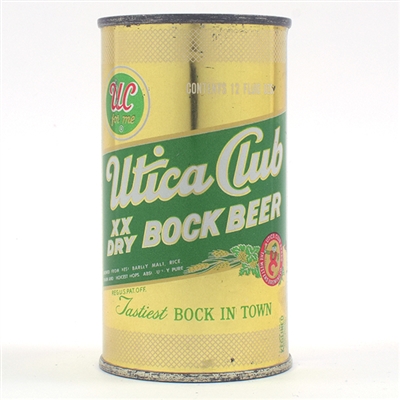 Utica Club Bock Flat Top 142-28 SHARP