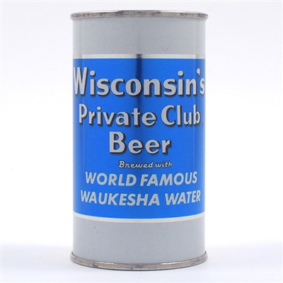 Wisconsins Private Club Beer Flat Top FOX HEAD 146-32