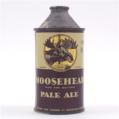 Moosehead Ale Canadian Cone Top RARE