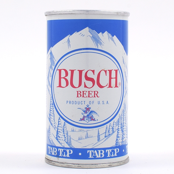 Busch Beer Test Can Zip Top ACTUAL 229-12 RARE
