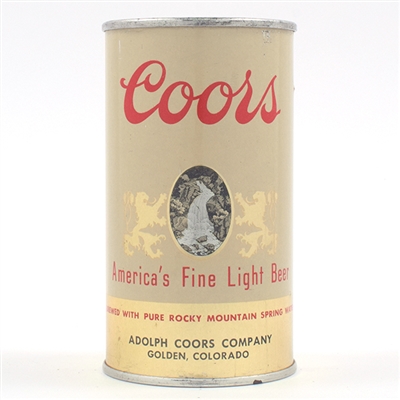 Coors Beer IRTP RED LETTER Flat Top UNLISTED