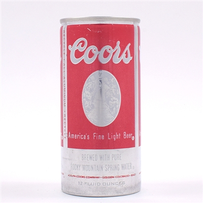Coors Beer Pull Tab Test Can 230-13