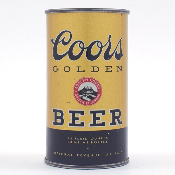Coors Beer WATERFALL Flat Top 51-17