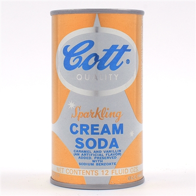 Cott Cream Soda Insert Pull Tab