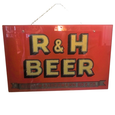 R and H Rubsam Horrmann Brewing ROG Sign 