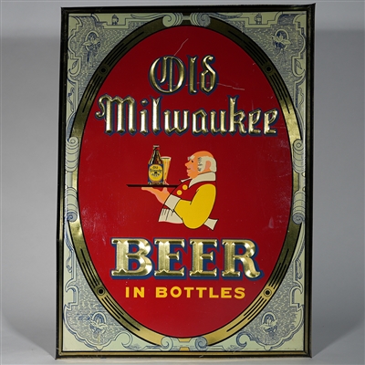 Old Milwaukee Beer In Bottle TOC Sign 