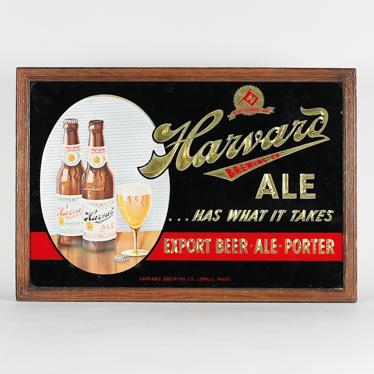 Lot Detail Harvard Ale Has What It Takes Export Beer Ale Porter Rog