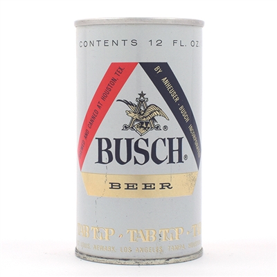 Busch Beer Test Pull Tab GOLD A HOUSTON UNLISTED