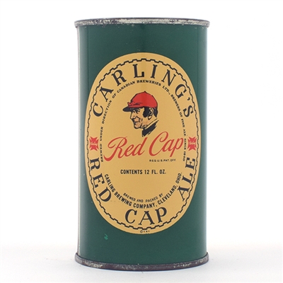 Carlings Red Cap Ale Flat Top 119-15