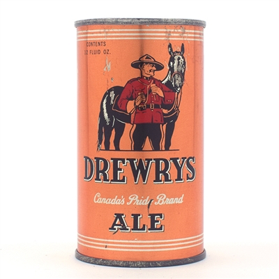 Drewrys Ale Opening Instruction Flat Top 55-25