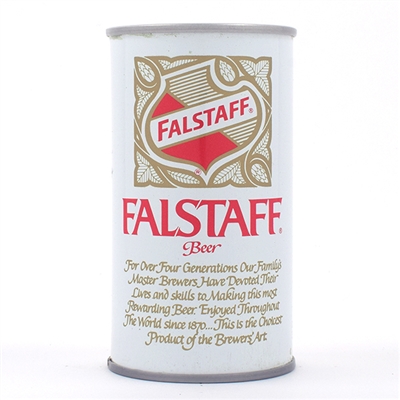 Falstaff Beer Test or Concept Pull Tab ACTUAL 232-9
