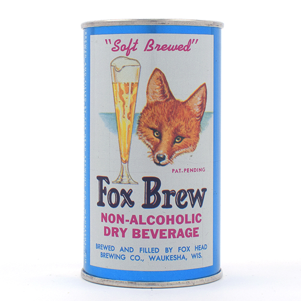 Fox Brew Beverage Flat Top FOX HEAD 64-36