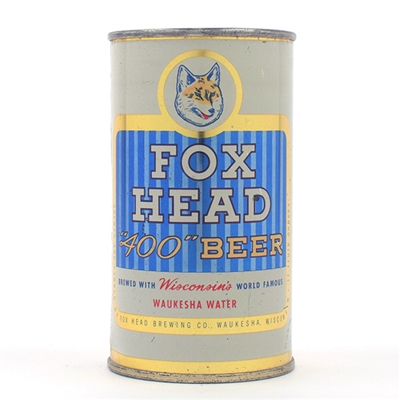 Fox Head 400 Beer Flat Top YELLOW TEXT 66-12