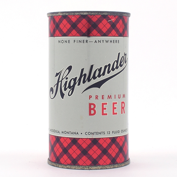 Highlander Beer Flat Top 82-13