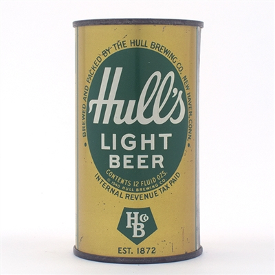 Hulls Beer Opening Instruction Flat Top NICE 84-24