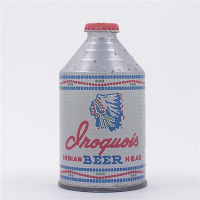 Iroquois Beer Crowntainer Cone Top CONTINUOUS LABEL 195-30