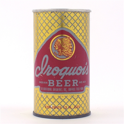 Iroquois Beer Flat Top INTERNATIONAL 86-1