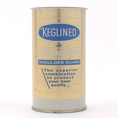 Keglined American Can Co Sample Can UNLISTED