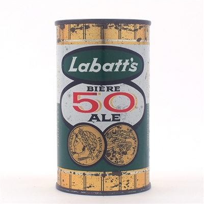 Labatts 50 Ale Canadian Flat Top RARE
