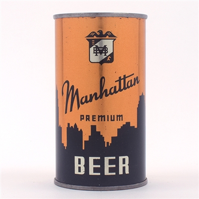 Manhattan Beer Opening Instruction Flat Top MINTY 94-23