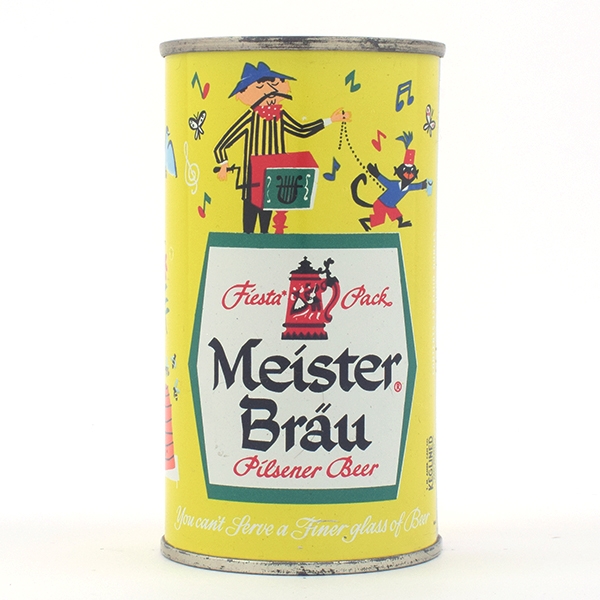 Meister Brau Fiesta Pack Set Can YELLOW-GREEN UNLISTED