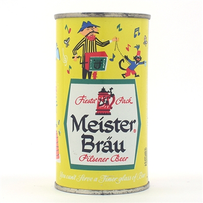Meister Brau Fiesta Pack Set Can YELLOW-GREEN UNLISTED