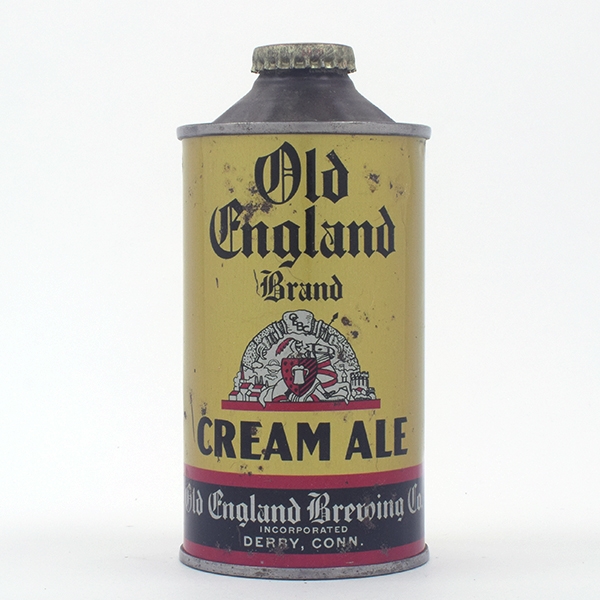 Old England BRAND Ale Cone Top 176-6