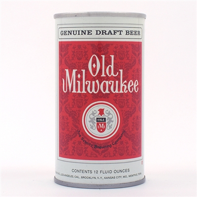Old Milwaukee Draft Test Pull Tab 237-24