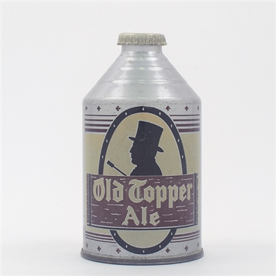 Old Topper Ale Crowntainer Cone Top LIGHT BROWN 197-31