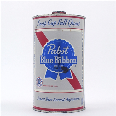 Pabst Blue Ribbon Snap Cap Quart Cone Top MILWAUKEE 217-6