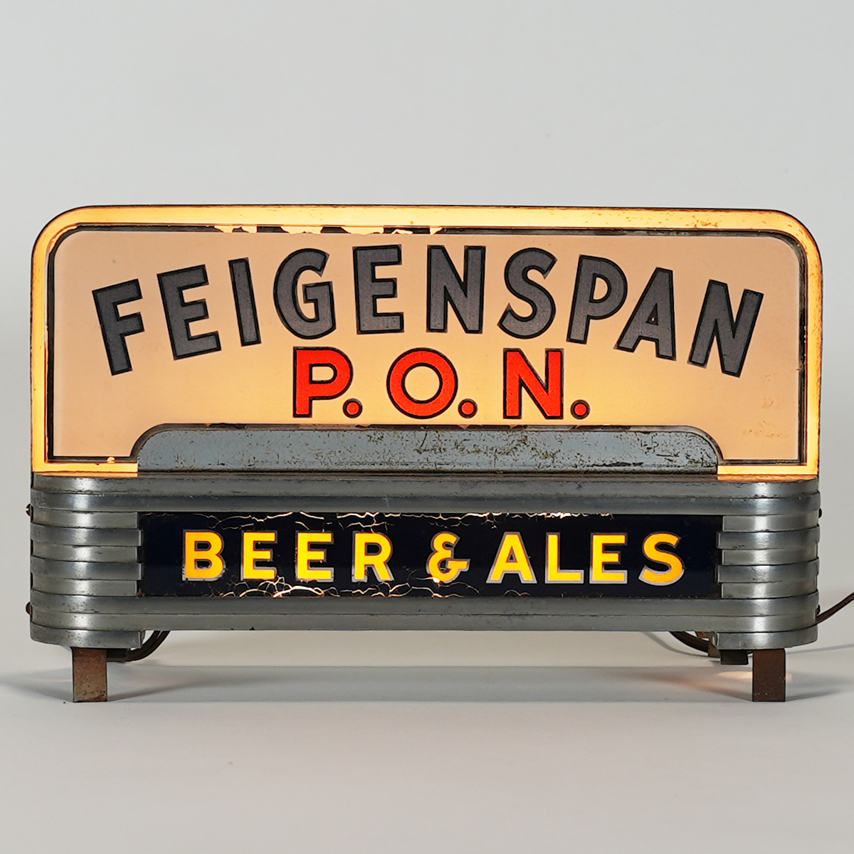 Feigenspan P.O.N. Beer Ales ROG Illuminated HALO Sign